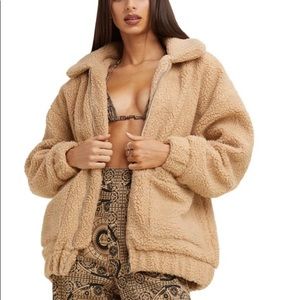 I.AM.GIA Teddy Coat NWOT